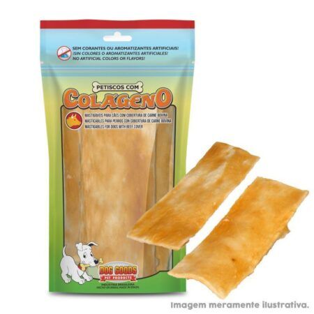 Chips Colágeno Carne Pollo Envasado