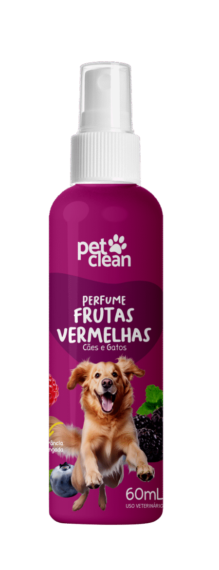 Perfume Pet Clean frutos rojos 60 ml PROMO 5+1