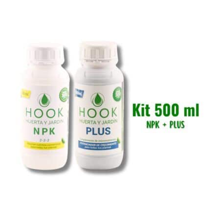 Fertilizante para huerta y jardín Hook 500 ml NPK + PLUS