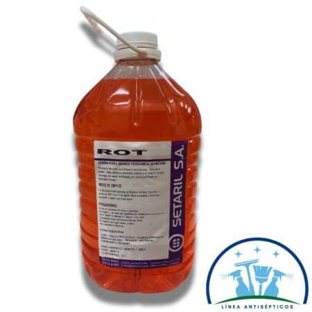 Jabón líquido para manos con fragancia manzana 5 Litros ROT