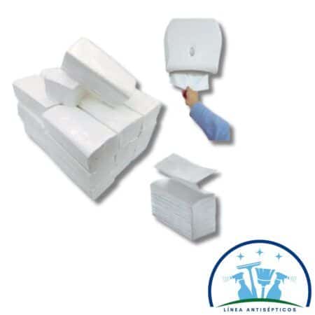 Toalla intercalada 1 funda x 24 paquetes x 6000 toallas