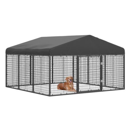 Square tube dog Canil para perros
